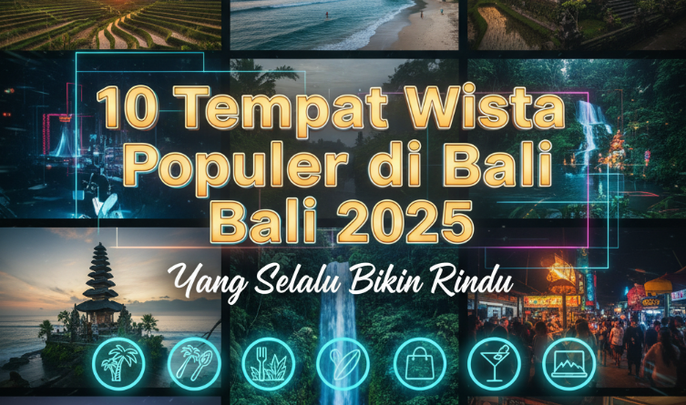 10 tempat wisata di Bali 2025 yang populer dan wajib dikunjungi wisatawan